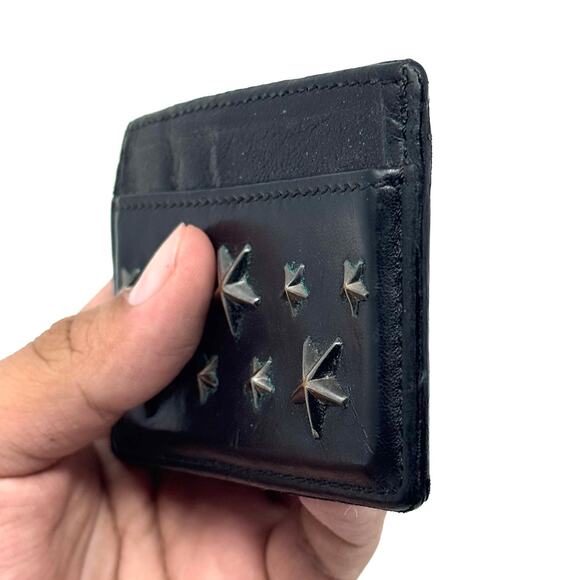 Jimmy Choo Studded Cardholder - Picture 10 of 11